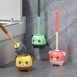 Toilet Brush for Home Use, No Dead Corners, 2025 New Model, Wall-Mounted Toilet Cleaning Brush, Bathroom Squat Toilet Cleaning Tool