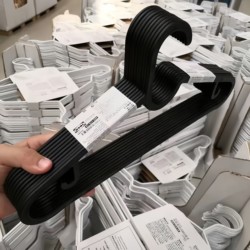 Estin Clothes Hanger, Non-Slip, Traceless Clothes Rack, Dormitory Essential, Balcony Drying Rack, Clothes and Pants Rack, Clothes Support