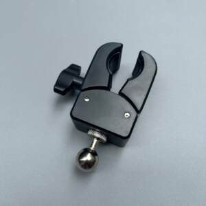 
Thickened crab clip 1/4 inch screw universal pea rotary live camera tripod accessories 17mm ball head