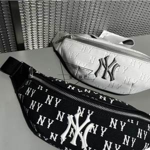 
Trendy brand MLB counter genuine spring and summer new old-fashioned print versatile crossbody bag chest bag waist bag trendy 3AHSM014N