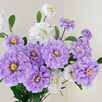 Fluorescent calendula simulated bouquet of home furnishing fake flowers