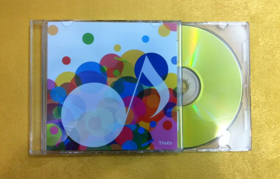 That's太陽誘電CD空白燒錄盤CDRA80C5Y10ST光碟MUSIC音樂用太誘-Taobao