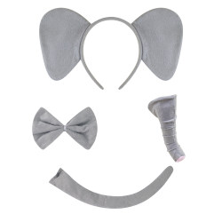 Children's Animal Headwear Elephant Ear Headband New Hairpin Adult Hairpin Hair Accessory Performance Dumbo Headwear
