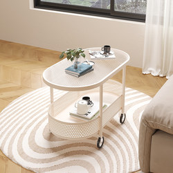 Movable Small Table, Sofa Side Cabinet, Living Room Small Coffee Table, Side Table, Corner Table, Trendy Sofa Table, Light Luxury Bedside Table