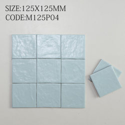 French vintage pearl glazed handmade bricks