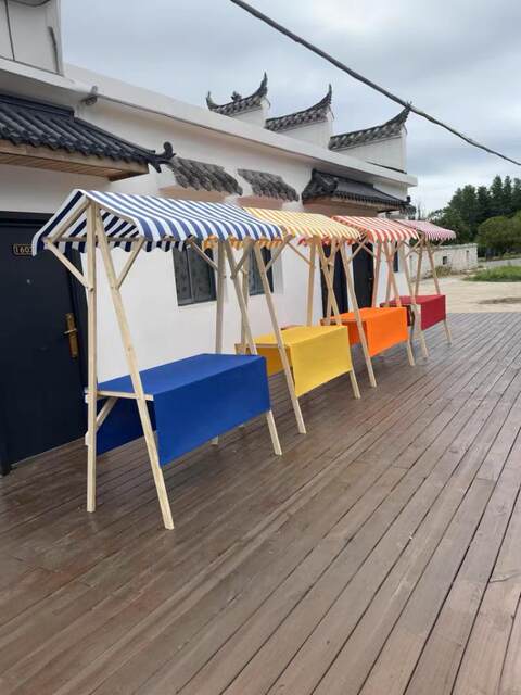 Vend Display Rack Vending truck wooden movable scaffolding display rack movable small ...