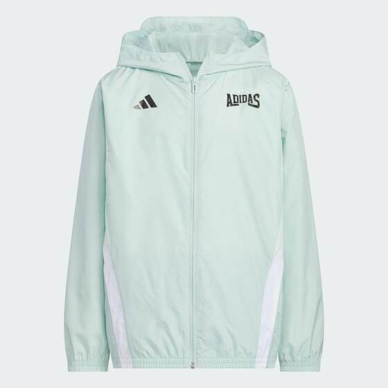 
Adidas Adidas children's clothing fashion trend splicing outdoor classic hooded jacket KC1554