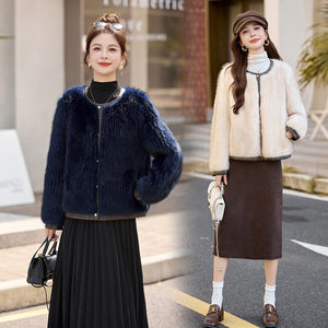 
Women's clothing/women's boutique fur other/other imitation fur elegant style winter 2025 no standard 18-4