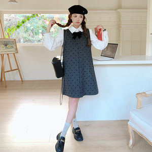 
Women's Clothing/Ladies' Boutique Dress Vest Skirt Spring Autumn and Winter Long Sleeve Set 2025 Spring Commuter Two-Piece Set