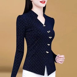 Trendy and Versatile Women's Base Layer Shirt, 2025 Autumn and Winter New Style, Fleece-Lined, Warm, Fashionable Inner Wear, Long-Sleeved T-Shirt for Women