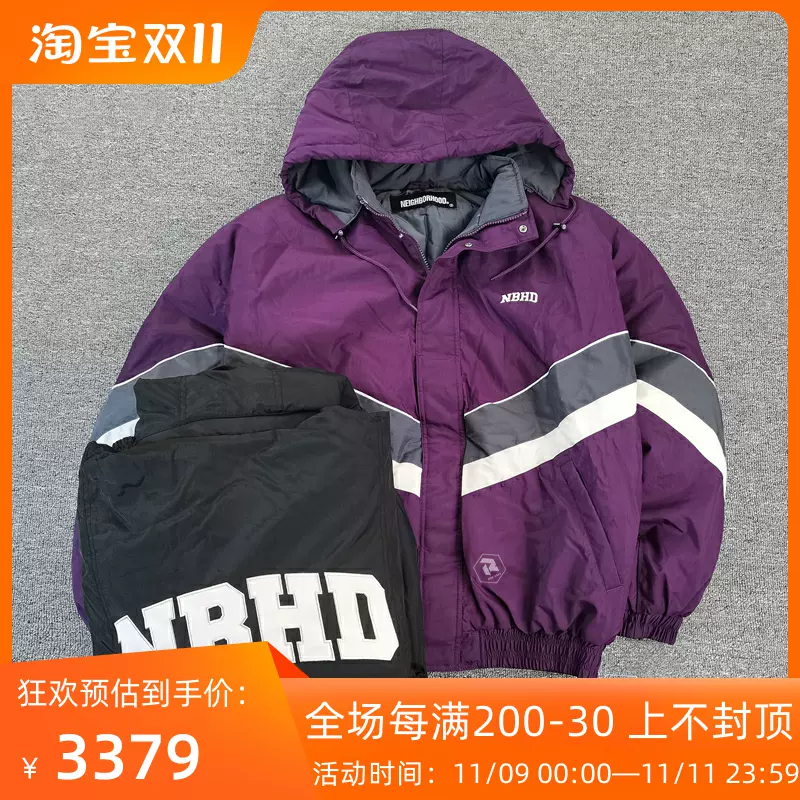 Neighborhood TEAM N-JKT Jacket Purple M recuperato.com.br