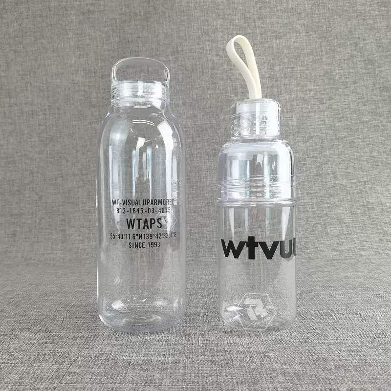 飄渺現貨WTAPS H2O BOTTLE PCT.KINTO 樹脂可攜式透明水瓶杯子22AW - Taobao