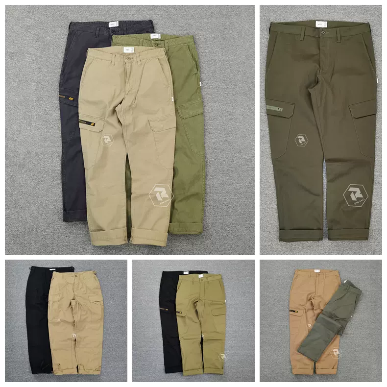 飄渺折扣WTAPS MILL JUNGLE RIPSTOP 純色工裝大兜休閒褲男19SS