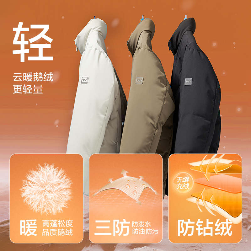 (ZENG SHUNXI  Ÿ) HEILAN HOUSE THREE-PROOF AURORA GOOSE DOWN JACKET 23  ܿ     Ŷ-