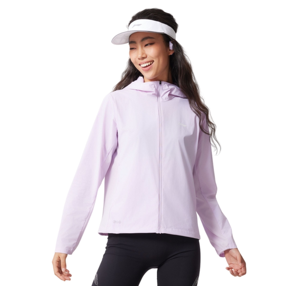 Li Ning Women's Sports Trench Coat 2025 Summer New Running Series Ice-Sensory Comfortable Sunscreen Jacket AFDV252
