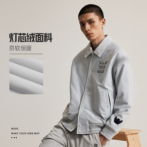 
Li Ning Wade series men's cotton jacket autumn and winter warm and comfortable sports and casual cotton jacket AJMU095-B products