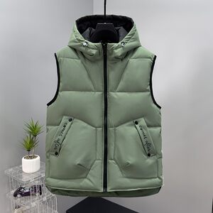 
400*0.5kg plus fat plus size vest for fat men extra large size warm down cotton vest vest for men in autumn and winter