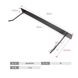 Non-Slip Yoga Mat Commercial High-Density Pvc Sports Fitness Mat Men's Push-Up Training Special Hanging Shelf