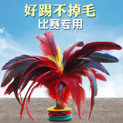 Traditional Shuttlecock for Feather Shuttlecock Competitions, Professional Shuttlecock for Kicking, Suitable for Children, Elementary School Students, and Adults, Sports Shuttlecock