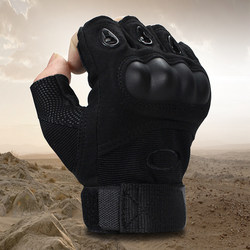 Cycling Gloves, Sports Shock-Proof Half-Finger Off-Road Gloves for Women and Men, Go-Kart, Bicycle, Winter Equipment, Mountain Bike, Motorcycle