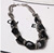 Black gem choker necklace 