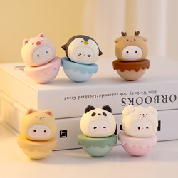 Stable Mood-Enhancing Toy, Small Ornament for Office Desk, Stress-Relief for Work Station, Birthday Gift for Girls