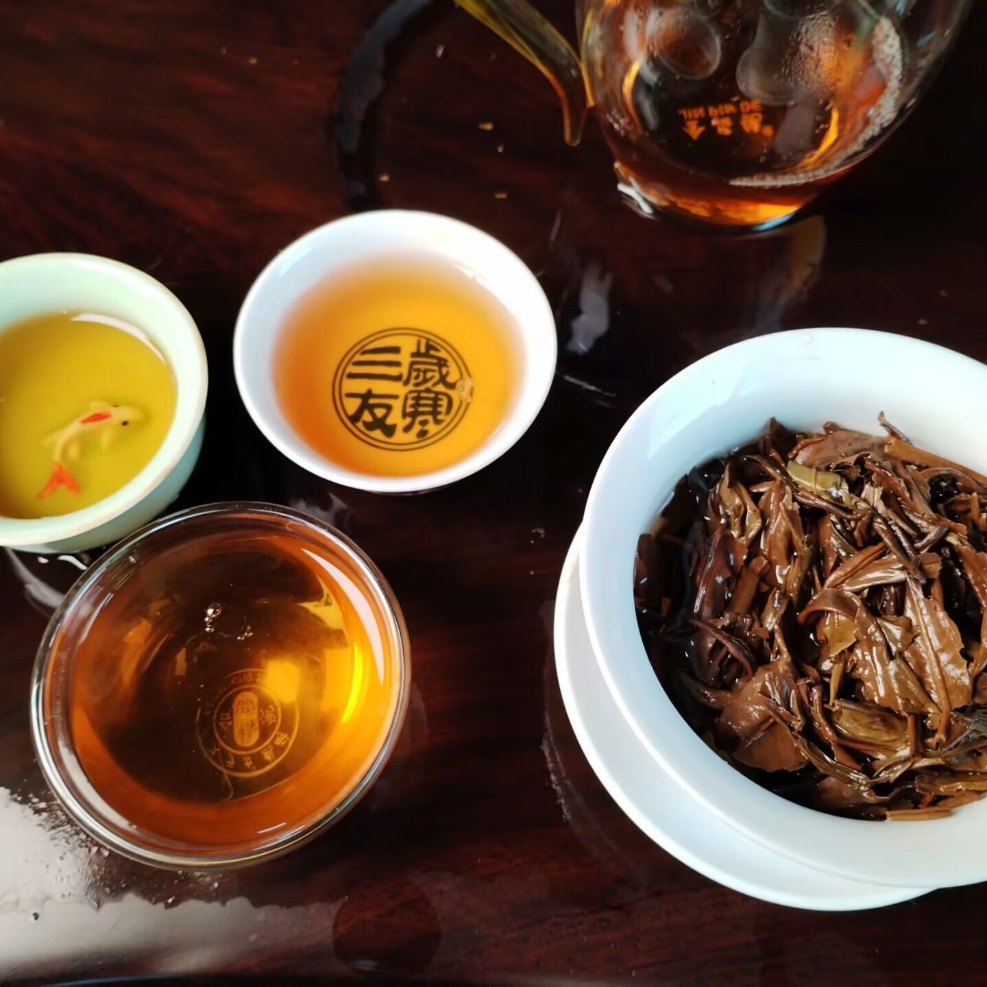 プーアル茶餅 - 勐海班章 - 生茶 357g