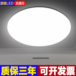 Ceiling Lamp Led Super Bright Home Living Room Bedroom Kitchen Lighting Round Room Balcony Lamp Simple Ultra-Thin Round Lamp