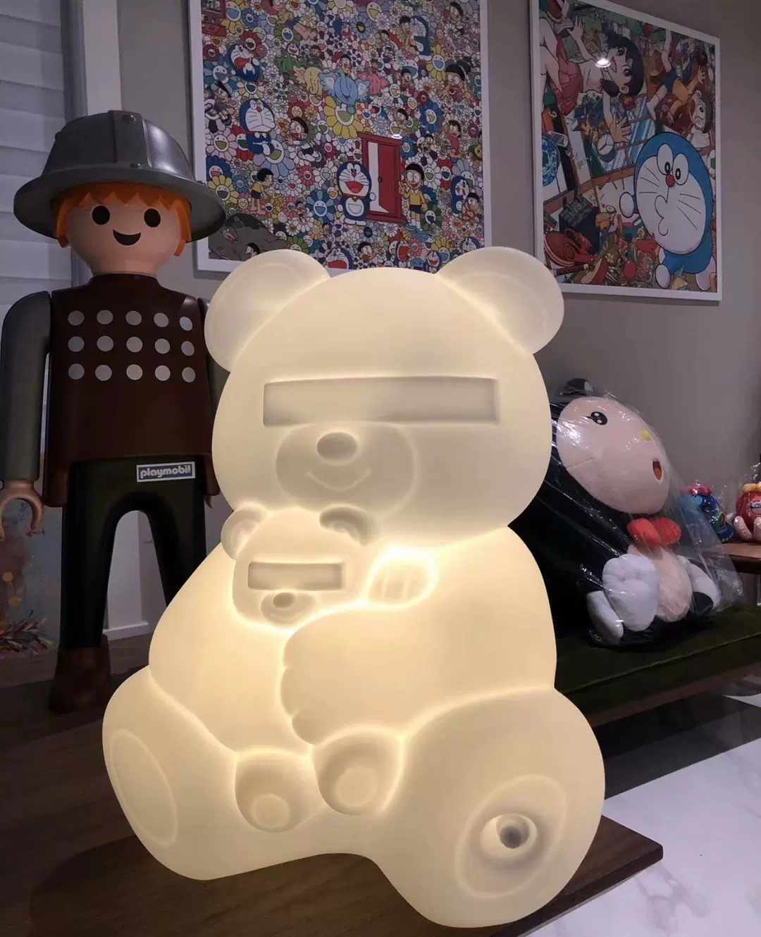 日本現貨Undercover x Medicom Toy 聯名Bear Floor Lamp落地燈-Taobao