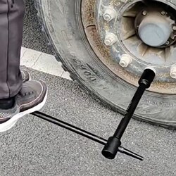 Heavy-Duty Tire Wrench for Trucks, Tire Removal Board, Replacement Wrench, Car Socket Head