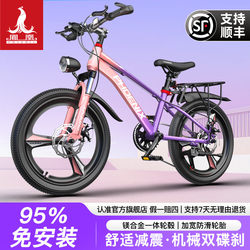 Phoenix Kidsren's Bicycle 6-12 to 8-10 to 15 Years Old Boys and Girls, Middle-Aged and Older Kidsren and Teenagers Mountain Variable-Speed Bicycle