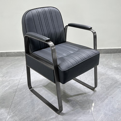 New Hairdressing Chair for Salons, Specialized for Barbershops, Suitable for Perming, Dyeing, and Haircutting, Adjustable Height, High-End, Popular Reclining Chair