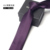 Hand type [6cm tie] f23 deep purple glossy surface 