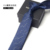 Hand type [6cm tie] f73 navy blue interwoven pattern 