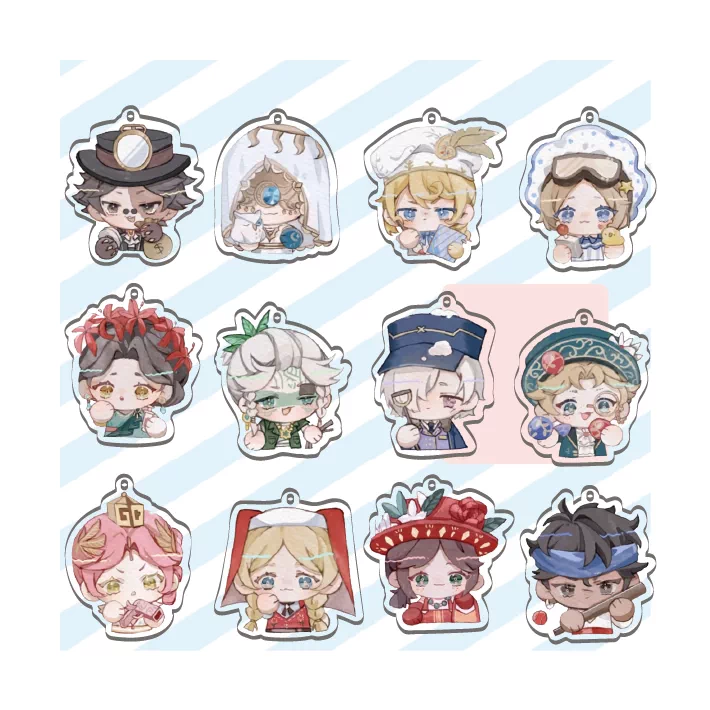 5cm挂件 第五游戏摄影师空军囚徒小提琴家守墓人格棒球