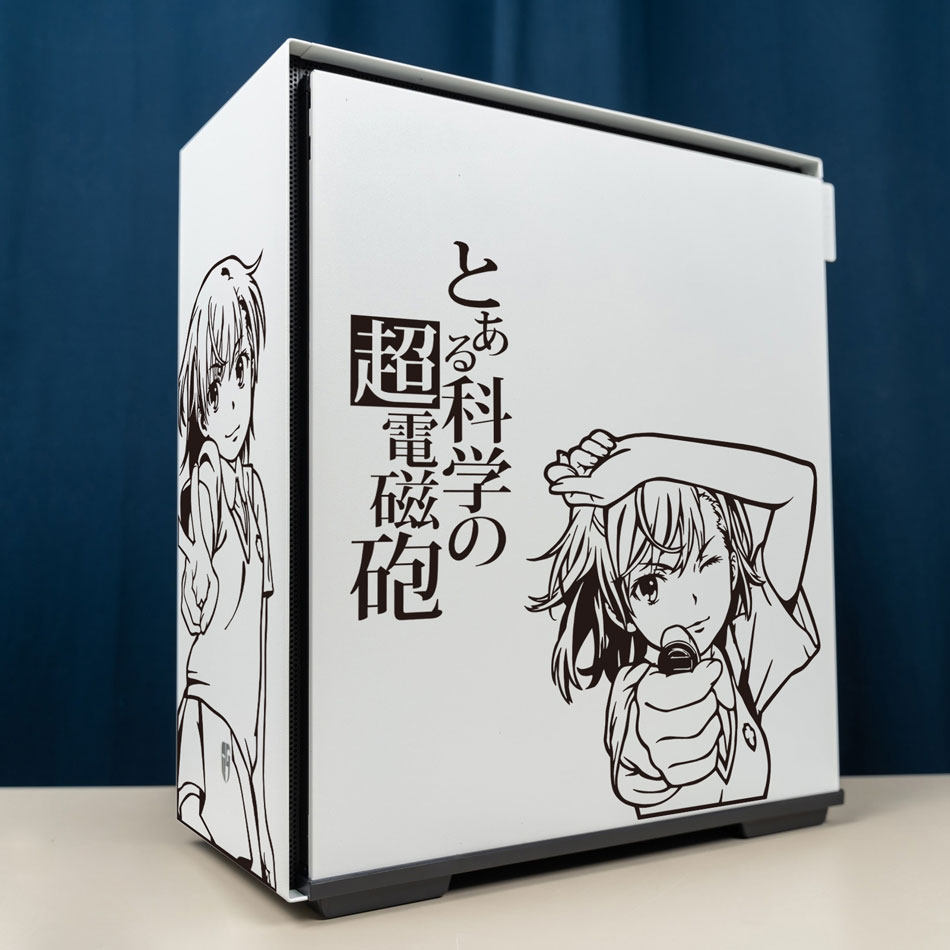 Misaka Mikoto Anime Sticker - Baotietang - 2-Pack