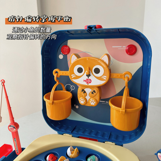 Juego De Pesca Magnético De Madera Montessori - Caña Y Peces De Colores Para Niños 2-4 Años, Regalo Educativo