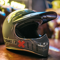 Imported Mongolian Retro Motorcycle Helmet | DOT Certified Small Full Body Helmet