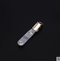 Metal Clip Badge Holder for Work Id Cards, Employee Badges, Factory Badges, Doctor and Nurse Id Cards, and Document Holders