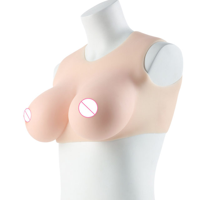 Xialiang Pseudo Mother Mens Prosthetic Breast Silicone Fake Breast Breasts Oversized Cos Anchor 4371