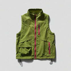 Mountain-Style Lightweight Functional Work Vest for Men and Women, Breathable Outdoor Cycling Quick-Drying Vest, Sports Sleeveless Jacket for Summer