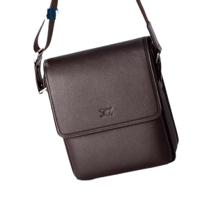 Septwolves men's shoulder bag 2025 new crossbody bag briefcase large capacity commuter bag first layer cowhide bag