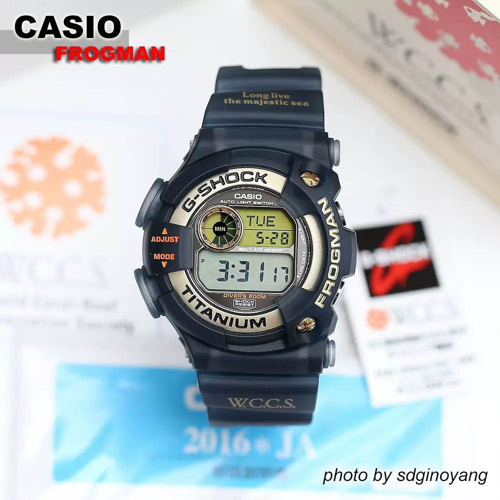 CASIO卡西欧G-SHOCK FROGMAN DW-9902GWC-8JR(金眼蛙人) 全新现货-Taobao