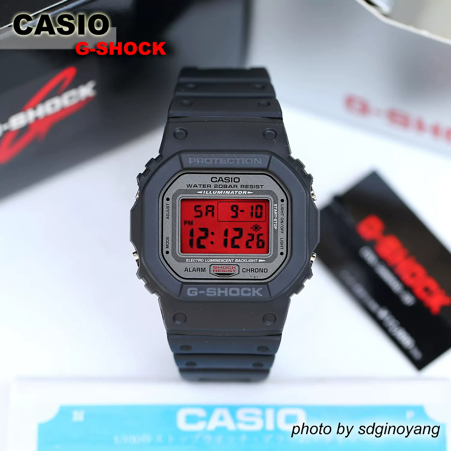 CASIOCASIOG-SHOCK DW-5000ML-1JF方塊血鶴20週年紙盒版全新結束-Taobao