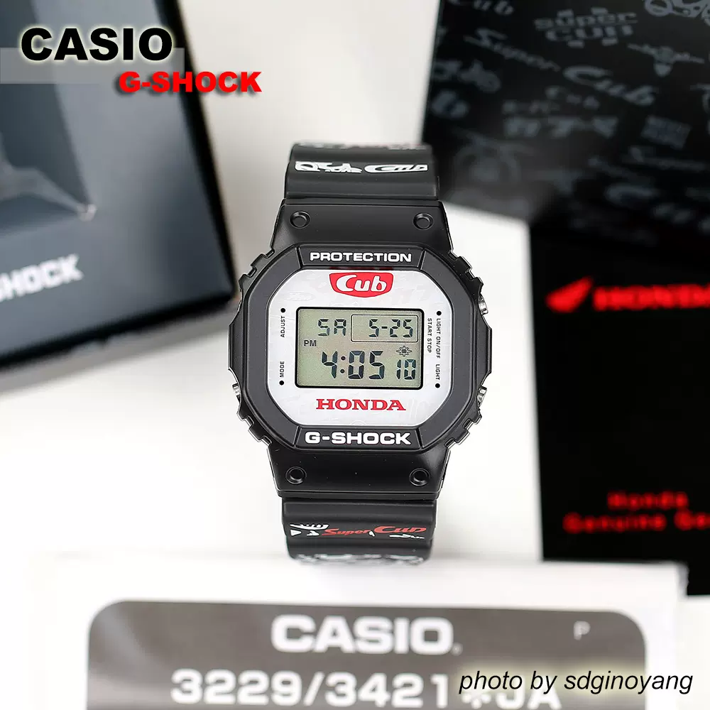 G-SHOCK x HONDA SUPERCUB滑板車DW-5600 全球限定1000只全新結束-Taobao