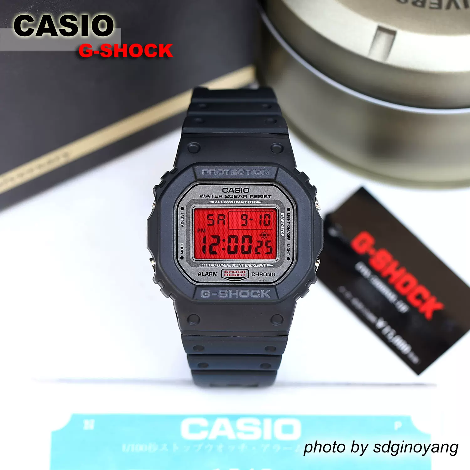 CASIOCASIOG-SHOCK DW-5000ML-1JF方塊血鶴20週年紀念全新結束-Taobao