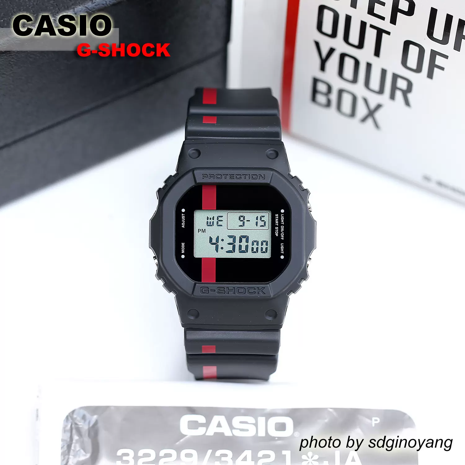 電波ソーラーCASIO G-SHOCK GW-5600J カシオ Gショック マルボロ