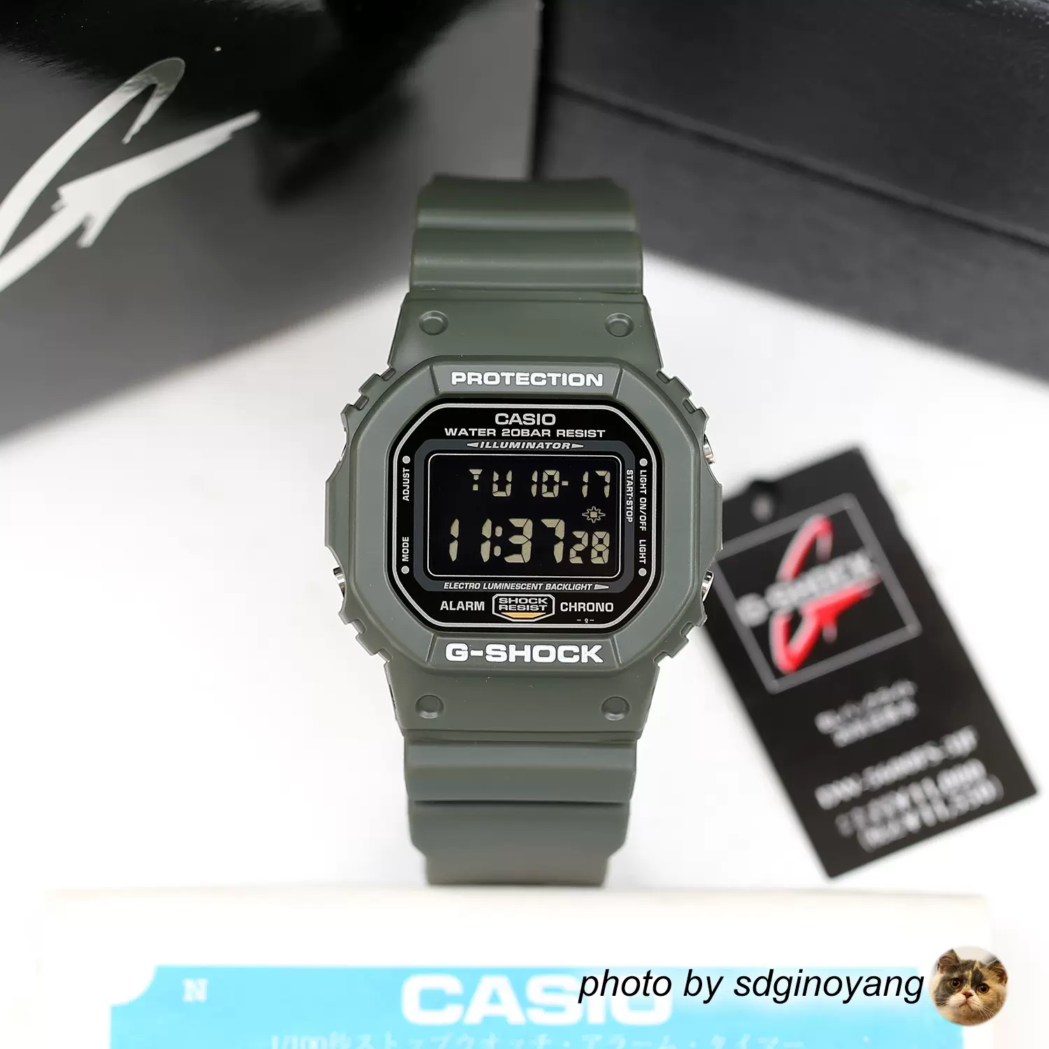 全新现货CASIO卡西欧G-SHOCK DW-5600FS-3JF木村拓哉HERO律政英雄-Taobao