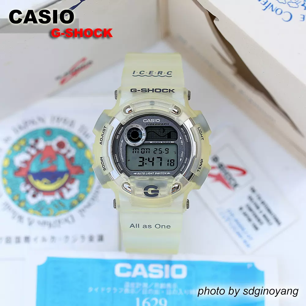 CASIO 卡西欧G-SHOCK DW-8600KJ-8T 第7届海豚鲸鱼会议全新结束-Taobao