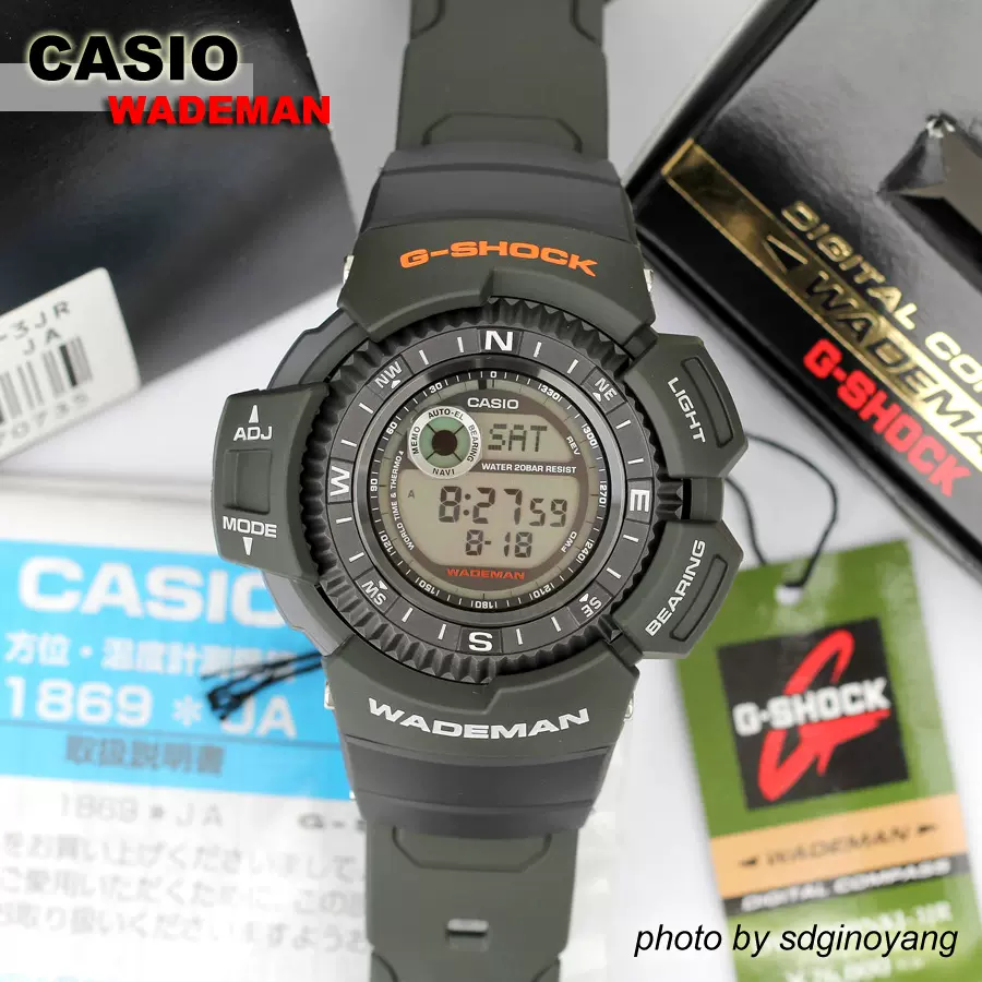 CASIO G-SHOCK dw9800NKJ-3jr WADEMAN-